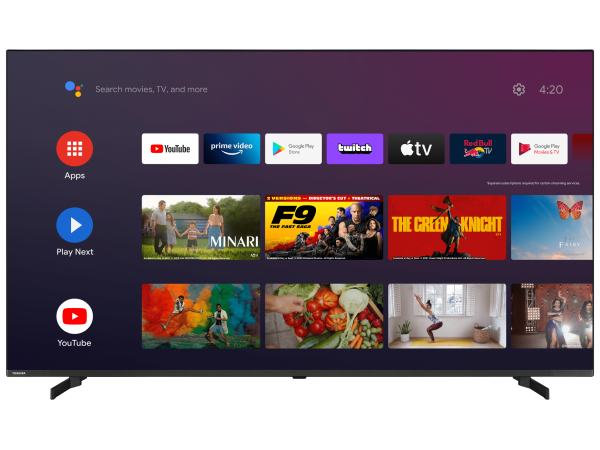 Toshiba 70QA5D63DT 70'' 178 Ekran Uydu Alıcılı 4K Ultra HD Android Smart QLED TV