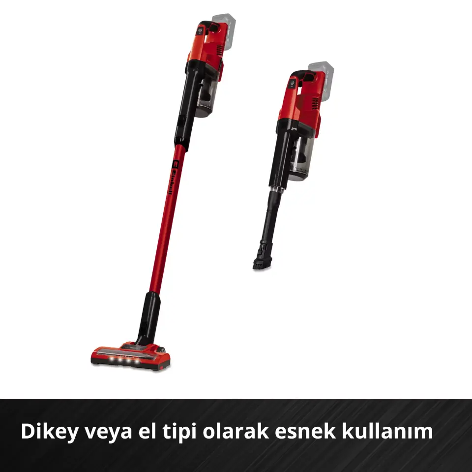 Akülü Dikey Süpürge TE-SV 18 Li-Solo(Akü ve Şarj Cihazı Dahil Değildir)