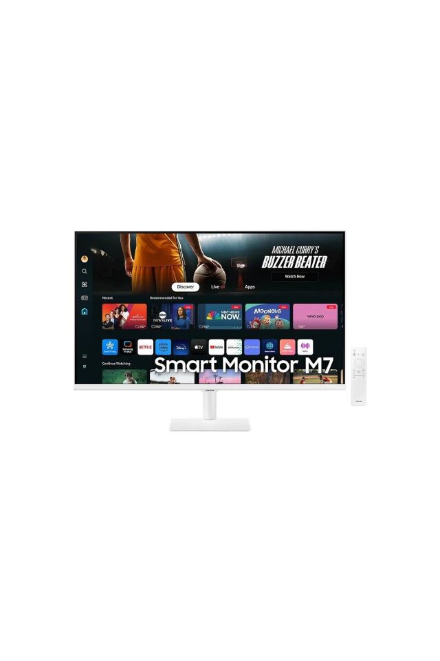 ODYSSEY M7 LS32DM703UUXUF 32'' 4MS 60HZ 4K UHD FREESYNC HDR10 (HDMI+TYPE-C+WİFİ+BLUETOOTH) BEYAZ SMART MONİTÖR