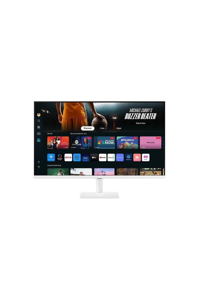 ODYSSEY M7 LS32DM703UUXUF 32'' 4MS 60HZ 4K UHD FREESYNC HDR10 (HDMI+TYPE-C+WİFİ+BLUETOOTH) BEYAZ SMART MONİTÖR