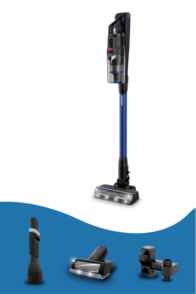 FurGuard Pro 2'si 1 Arada Kablosuz Dikey Süpürge Siyah