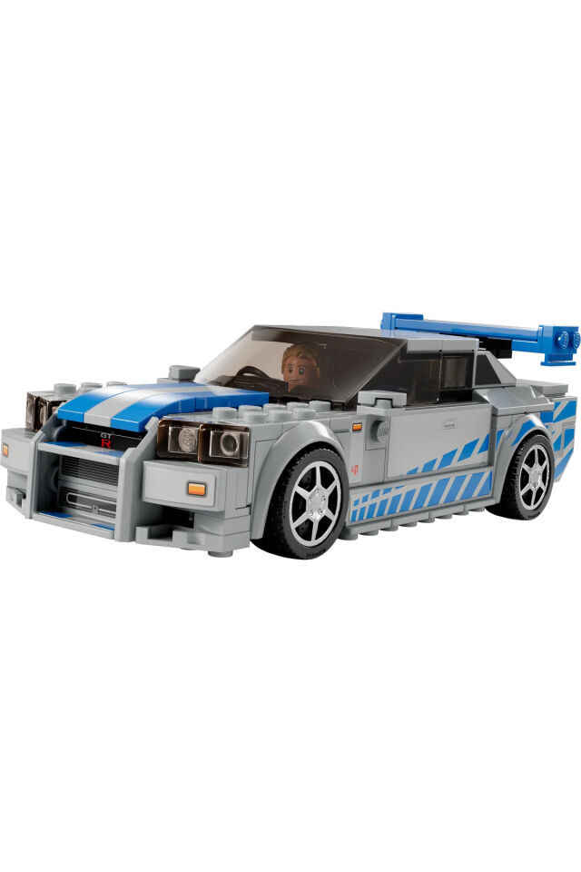 ® Speed Champions Daha Hızlı Daha Öfkeli Nissan Skyline GT-R (R34) 76917 (319 Parça)