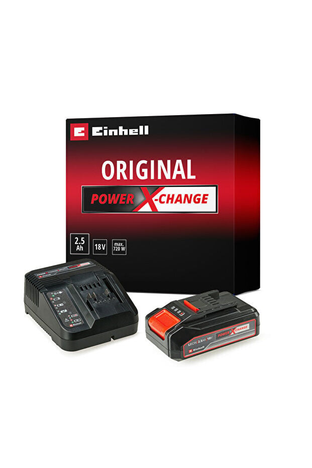 Einhell Orijinal Starter Set 2,5 Ah PXC 4512097 | akü + 3A şarj cihazı