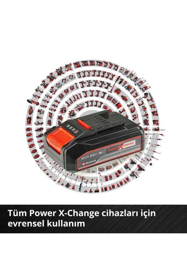 Einhell Orijinal Starter Set 2,5 Ah PXC 4512097 | akü + 3A şarj cihazı